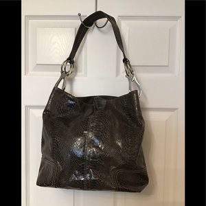 Luscious bags imitation snake skin purse